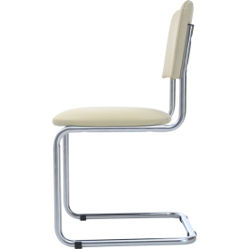 Сильвия BOX5 стул (Кожа иск., DO, №122 (кремовый), CH)